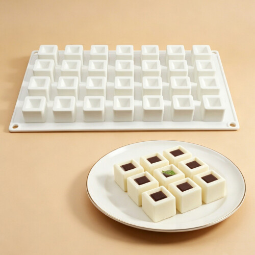 Multifunctional Dessert Molds Square Shape Kitchen Baking 1