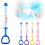 (Blue, -) 4PCS Firework Style Water Sprayer, Fun Pool & Beach Party Accessory 1