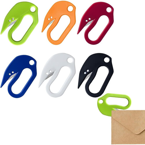 (6-Color, -) Cortador de Envelopes 2025, Abridor sem Danos