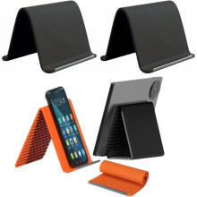 (Black*2, -) Support téléphone silicone flexible 2026, pliable angle