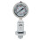 Portable Scuba Tank Pressure Gauge DIN 2