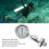 Portable Scuba Tank Pressure Gauge DIN 12