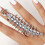 Centipede Offener Ring 304 Edelstahl Gothic Punk Schmuck 2