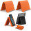 (Orange*2, -) Support téléphone silicone flexible 2026, pliable angle 1