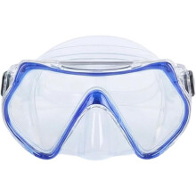 (F, -) Masque plongée adulte, large vision verre clair