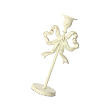 Decoratieve kandelaars, ijzeren conische kandelaars,-Witte L