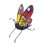 Desktop Iron Tealight Stand 3D Butterfly Shape Candle Stand For 1