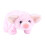 Jouet animal interactif, cochon électrique doux, avec sons-Rose 1