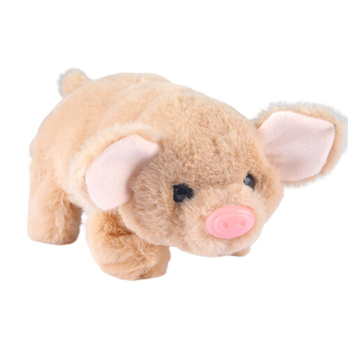 Plush Toy Gift For Boys Girls Electronic Interactive-Khaki