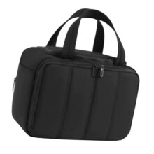 Make-up-Tasche mit großem Fassungsvermögen und tragbarem-Schwarz
