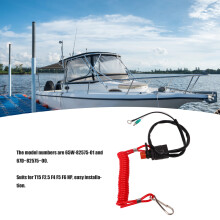 Marine Engine Stop Switch with Tether