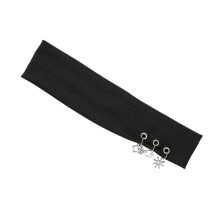 Punkstijl metalen verfraaide hoofdband met stermaanwolken voor-2