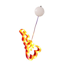 Kleurrijke Plastic Halloween Ornament Venster Lichte Decoratie-F