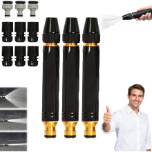 (3PCS, -) Pistolet eau haute pression, buse arrosage lourd