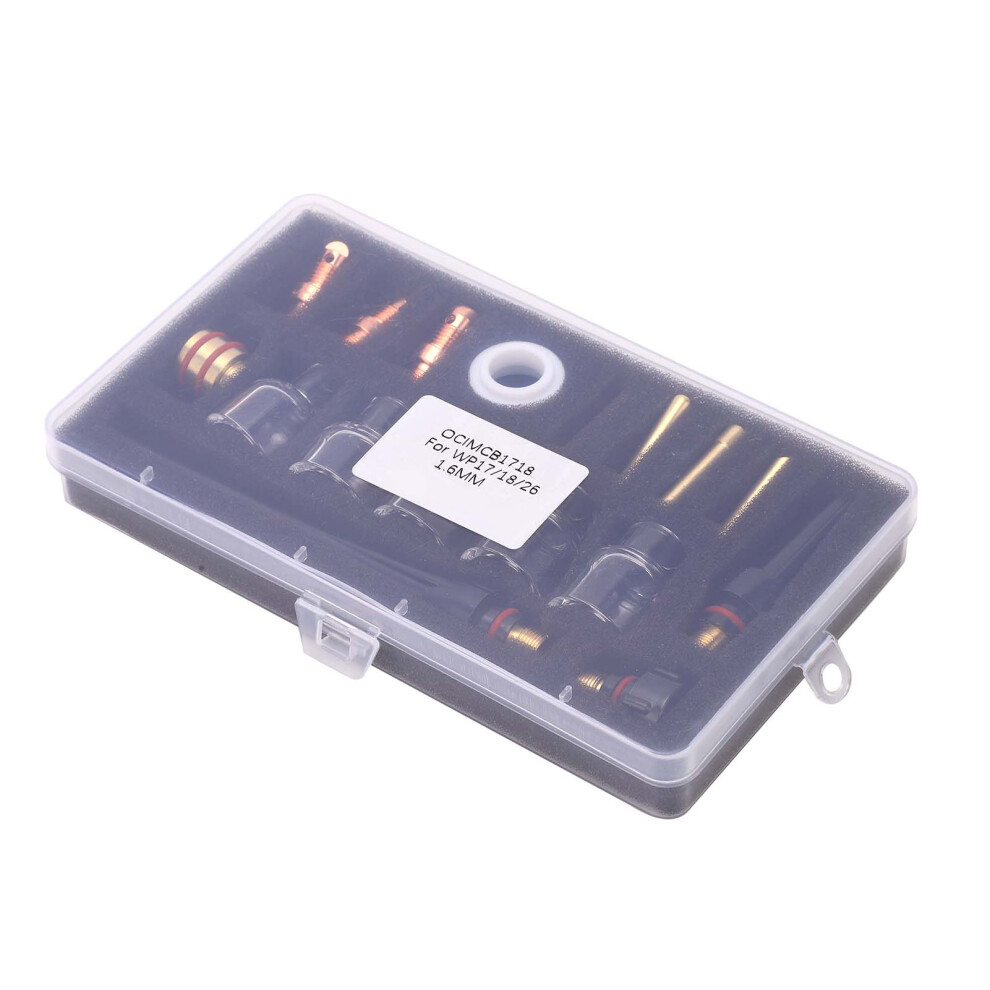 Welding Torch Consumables Set Glass Cup Nozzle