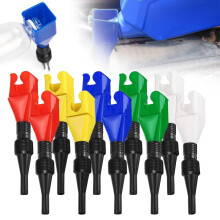 (15pcs, -) 5 kpl joustava leveäsuinen tyhjennyssuppilo, moottoripyörän ja moottoriöljyn poistoon