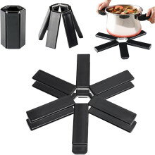 (2pcs, -) Aislante calor plegable 2025, protector ollas sartenes cocina