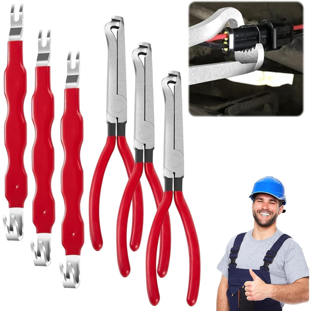 (3Pcs, -) 2026 Disconnect Pliers, Connector Separator Tool For Automotive Repair 5437706778981