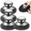 (4pcs, -) Esfregão de Aço com Cabo, Para Limpeza de Pratos 1