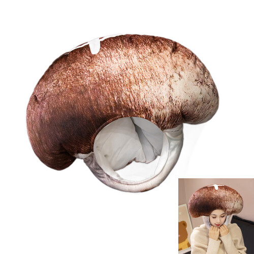 Grappig Paddestoelkostuum Hoofddeksel Zacht Polyester 1