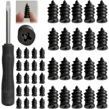 (40PCS, S) 60 fișe reparat anvelope 2026 – Șuruburi plug-in auto camion