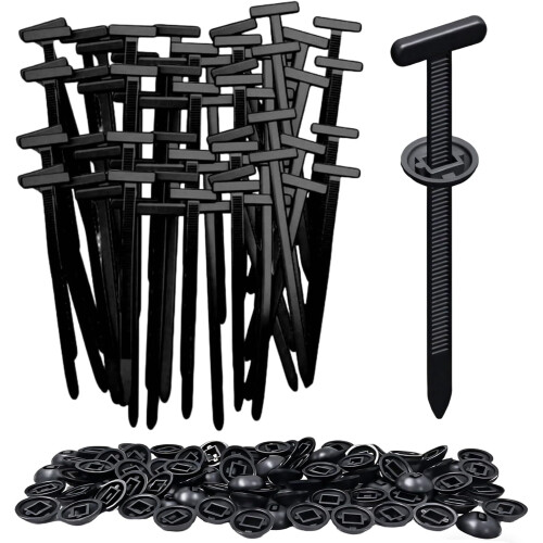 (200pcs, -) Attaches câble nylon auto-serrantes 2026, 50 pièces
