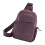 Sac à main en nylon matelassé tendance pour un usage-Violet 1