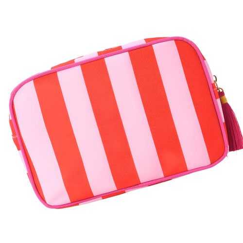 Frange détachable de support cosmétique de pochette de-Rouge
