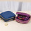 Comfortable Velvety Compact Jewelry Storage Bag Case-Purple 3