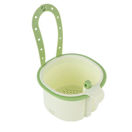 Multiuse Sink Mounted Strainer With Detachable Design for-Green