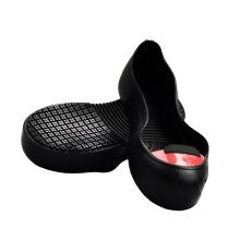 Heavy Duty Antislip Rubber Shoe Covers With Steel Toe Guard-L