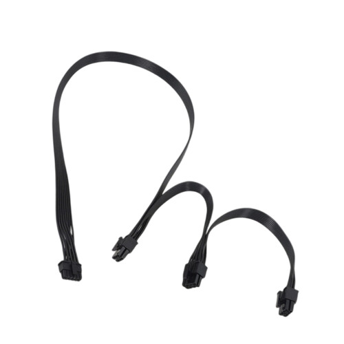 Câble de connexion d'alimentation pour ordinateur 12VHPWR à-Noir