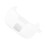 Dustproof Silicone Case Earphone Protective Case for-White 1