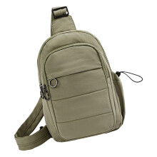 Fashionable Quilted Shoulder Bag Water Resistant Design-Green