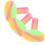 Colourful Rubber Golf Tees – 3 Pack, Lightweight 3