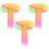 Colourful Rubber Golf Tees – 3 Pack, Lightweight 8