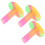 Colourful Rubber Golf Tees – 3 Pack, Lightweight 10