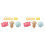 10Pièces Ensemble Moules À Boule De Décor Animaux Multicolores 1