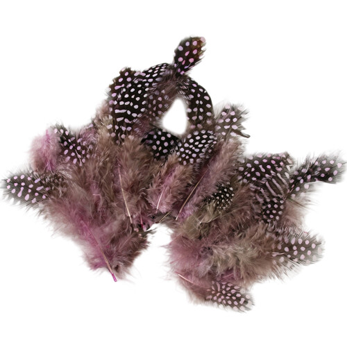 Plumage de perles, 100 pièces, pour création faite-Violet clair