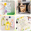 Bloc-notes élégant en papier épais avec lignes, bloc-notes à-4 5