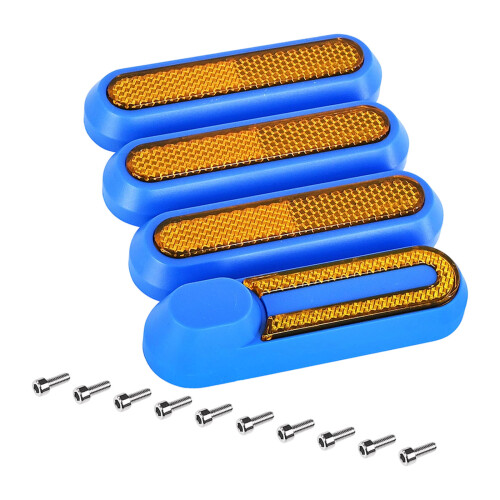 Scooters Front Fork Reflector Reflective Sticker-New Blue