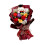 Delicate Handmade Crochet Bouquets With Doll Designs-Red 1