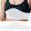 Lot de 9 doublures de soutien-gorge en coton, coussin-Blanc 3