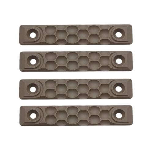4Pcs Rails Hand Guard With Antislip Texture-B 8cm Sand Color
