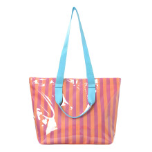 Sac fourre-tout en PVC pour femmes, sacs à main de-orangerose