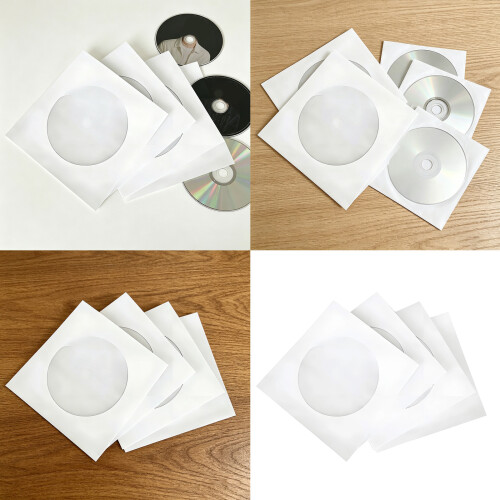 Compactly Disc Paper Sleeves Envelopes 8CM Size-200pcs 2