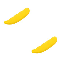 2Pièces Protège-Doigts En Silicone Pour Couteau De Cuisine Sûr