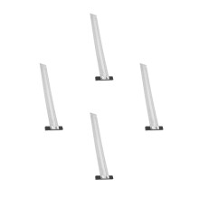 4Pièces Équerre Polyvalente Acier Inox Bois Artisan Mesure Angles