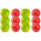 12Pièces Modelées PVC Couleurs Variées Décor Éducatif 1