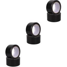 3Rouleaux Ruban Adhésif Toile Noir Pour Réparations Loisirs